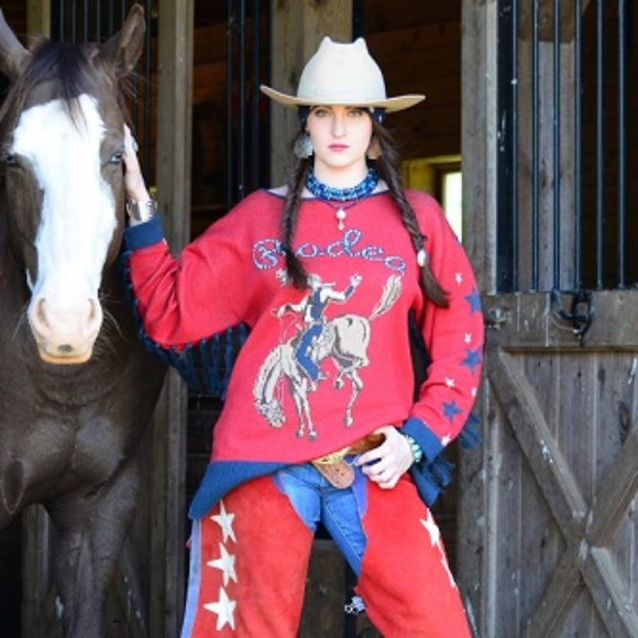 rodeo fringe sweater
